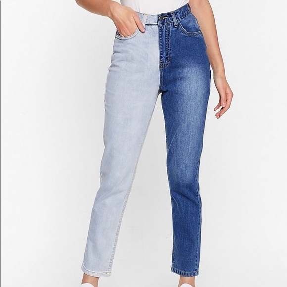 Nasty Gal Denim - Two Tone Jeans